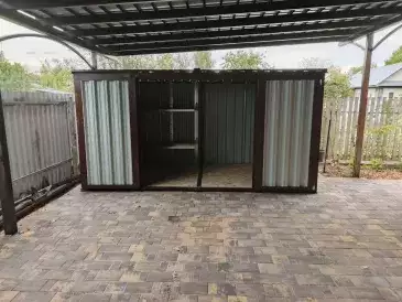 Хозблок для хозяйственных вещей в шоколадном цвете в с. Братовщина, г.о. Пушкинский, МО