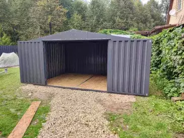 Большой гараж для квадроцикла в с. Ситне-Щелканово, ГО Ступино, МО