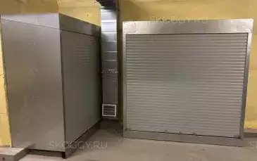 Два шкафа в паркинг для автомобильных шин в цинковом цвете в г. Тверь