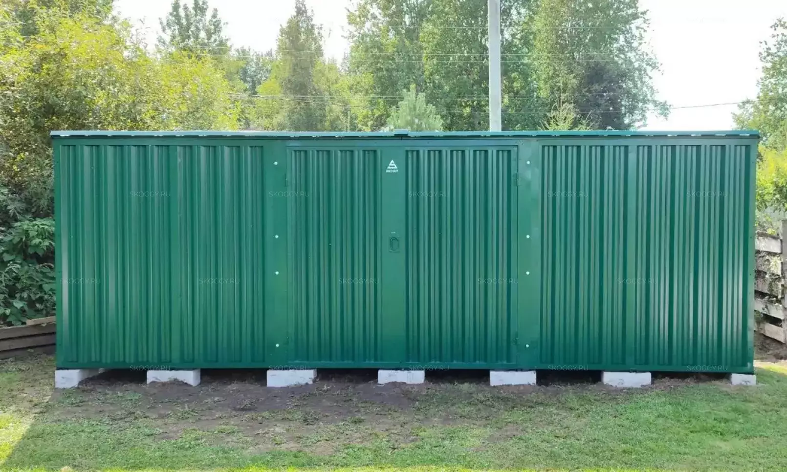 Надежный хозблок SKOGGY для хранения вещей на участке